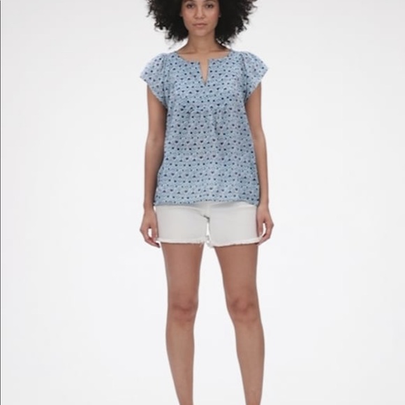 Gap Bib-front Print Flutter Sleeve Too - Picture 4 of 6